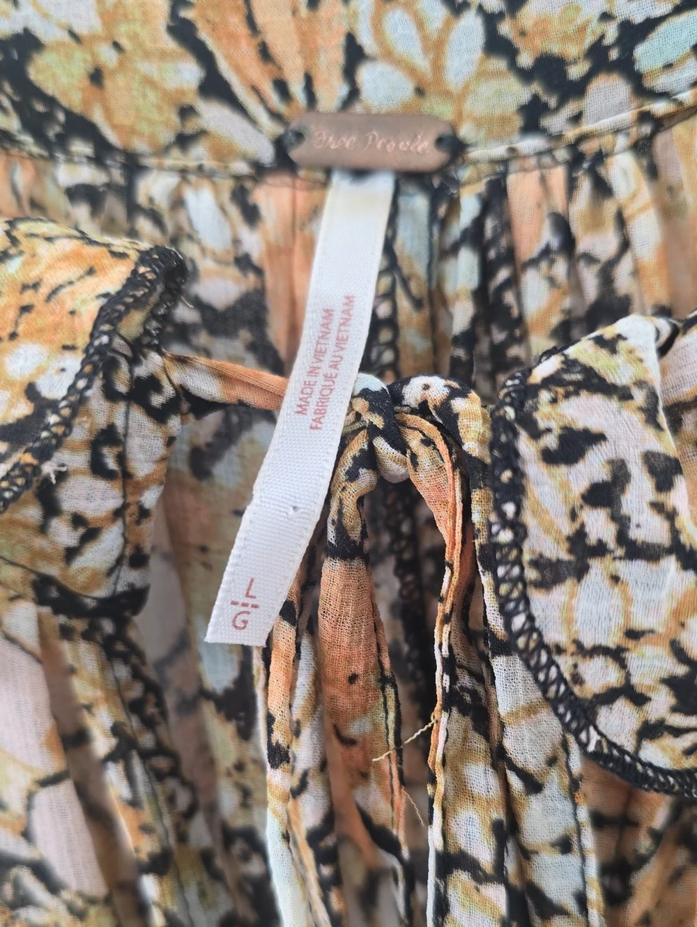 Free People Floral Maxi Dress